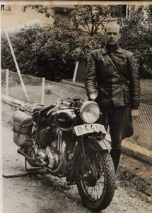 A good friend of the family on his 1936 VG