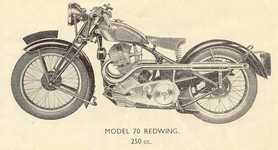 Model 70 Redwing 250 cc