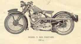 Mod 71 Red Panther  250 cc