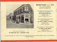 advert for Georg Clarke LTD