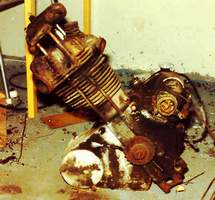 Engine as found